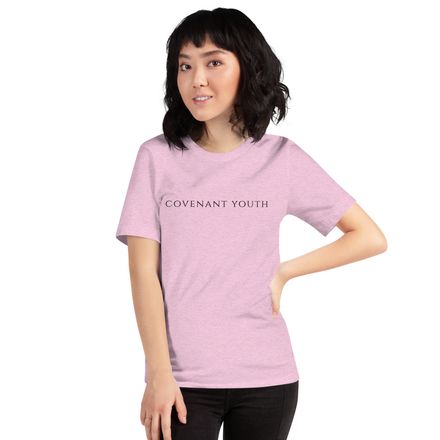 Covenant Youth Matthew 28 Heather Pink T-Shirt