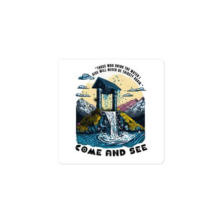 Come See A Man: Well Sticker