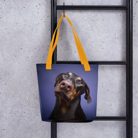 Dobie Head Tilt: Puzzled Loyalty