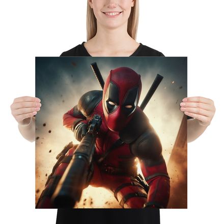Deadpool: Chimichanga Chaos - Enhanced Matte Poster