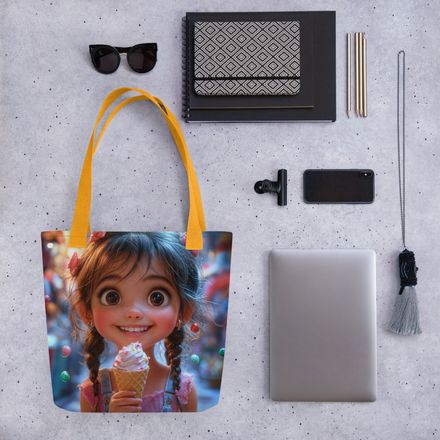 &quot;Sweet Treat&quot; All-Over Print Tote Bag