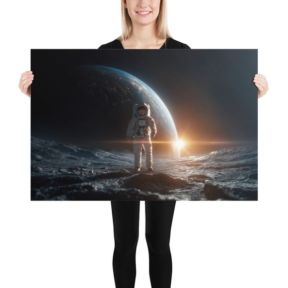 Cosmic Explorer - A View from the Moon