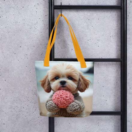  The Knitted Pup&#x27;s Beach Day