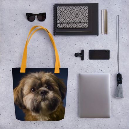 Himalayan Charm: The Lhasa Apso Gaze