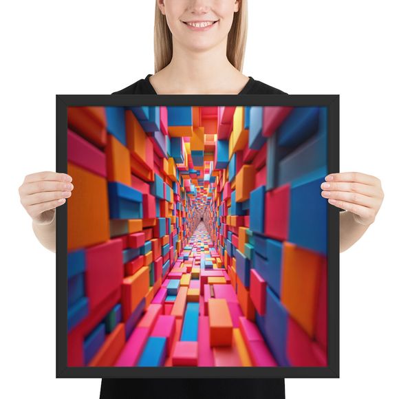 Chromatic Maze: Endless Blocks of Joy