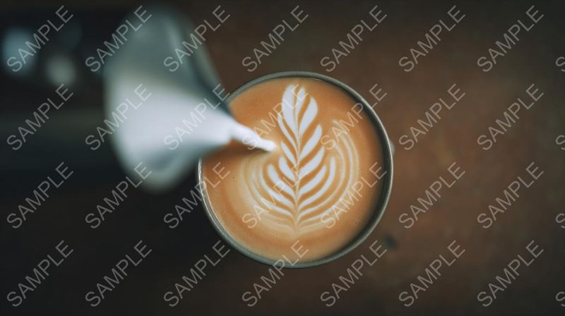 Milk Pitcher &amp; Coffee Mug AI Photo Bundle