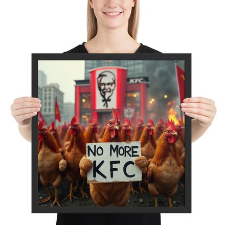 Fowl Uprising: No More Fried Chicken!