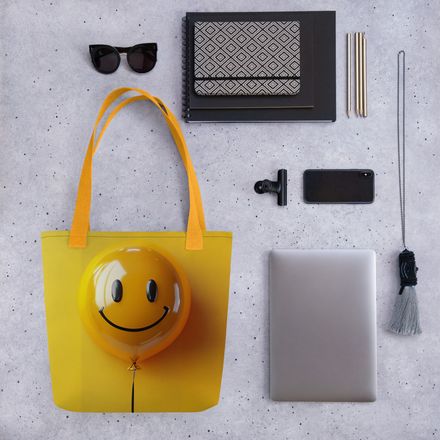 The Happiness Tote Bag: Smile On the Go