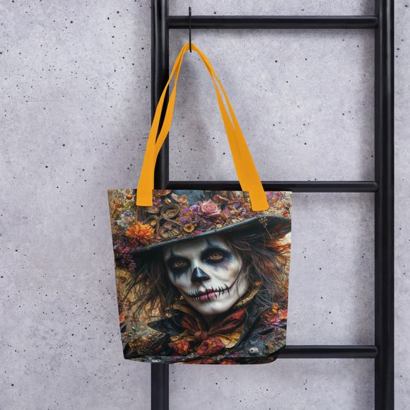 The Autumn Mad Hatter Tote Bag: A Whimsical Wonderland