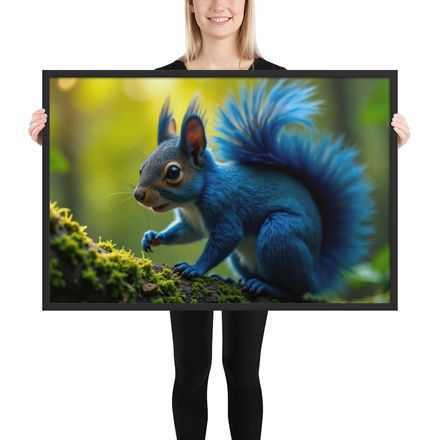 The Enchanted Blue Guardian
