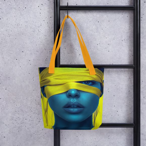 The Enigma Tote Bag: Art in Motion