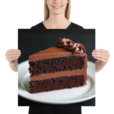 Velvet Indulgence: The Perfect Chocolate Slice