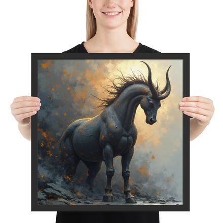 Horned Steed of Embers