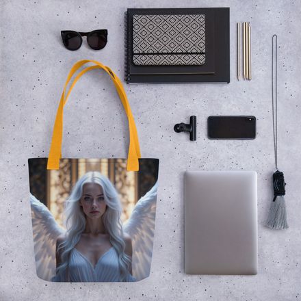 Seraphic Vision All-Over Print Tote Bag