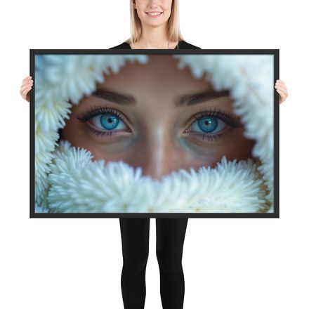 Arctic Eyes: Gaze in the Snowdrift