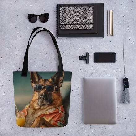 &quot;Vacation Vibes&quot; German Shepherd