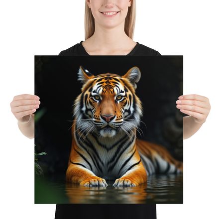 Jungle Monarch: Tiger&#x27;s Gaze