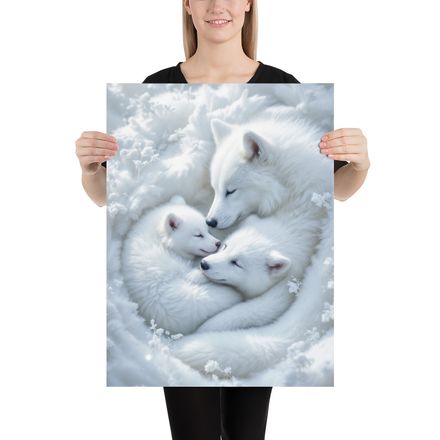 Arctic Embrace: The White Pack