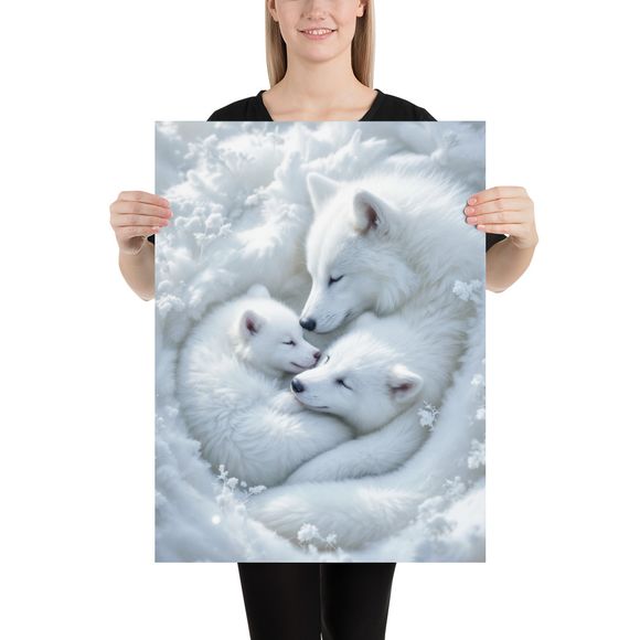 Arctic Embrace: The White Pack