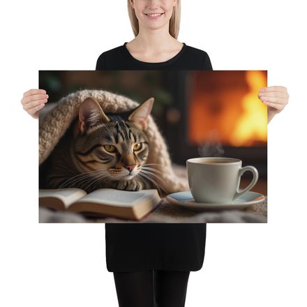 Cosy Companion by the Fire