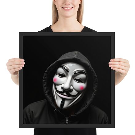 Digital Resistance: Mask of Anonymity