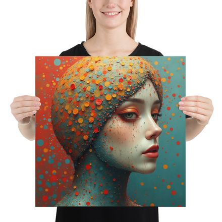 A Kaleidoscope of Colour Art Print