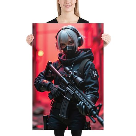 Urban Sentinel: Tactical Guardian Poster