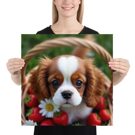 Sweet Berry Puppy: Cavalier King Charles Spaniel