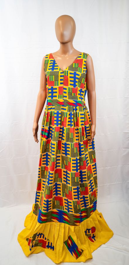 Vibrant Traditions Maxi Dress