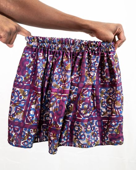 Vibrant Violet Skirt - 19&quot; Length