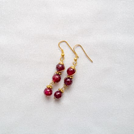 Beaded Dangle Earrings