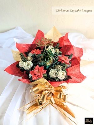 Christmas Cupcake Bouquet (downloadable)