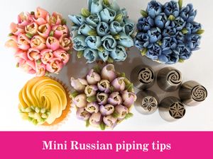 Mini Russian piping tips cake decorating nozzles