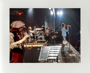 Family - On stage lead by Roger Chapman - 1970 IOW Festival - Mounted Print - (20&quot;x16&quot;) [322207]