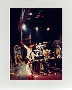 The Who - On stage - (V) - 1970 Isle of Wight Festival - Mounted Print - (20&quot;x16&quot;) [322580]