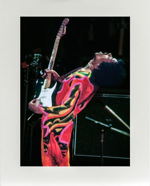 Jimi Hendrix - Last Great Event - 1970 IOW Festival - Mounted Print - (20&quot;x16&quot;) [322283]