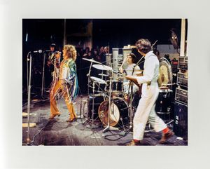 The Who - On stage - (L2) - 1970 Isle of Wight Festival - Mounted Print - (20&quot;x16&quot;) [322146]