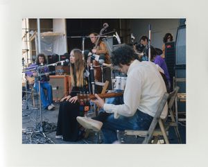 Pentangle - On stage - 1970 Isle of Wight Festival - Mounted Print - (20&quot;x16&quot;) [322429]