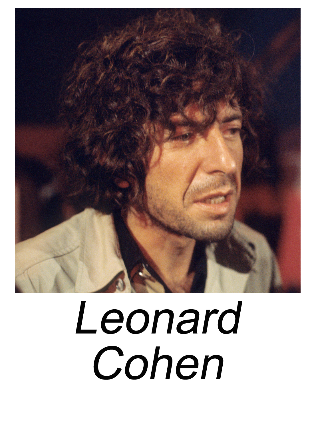 Leonard Cohen