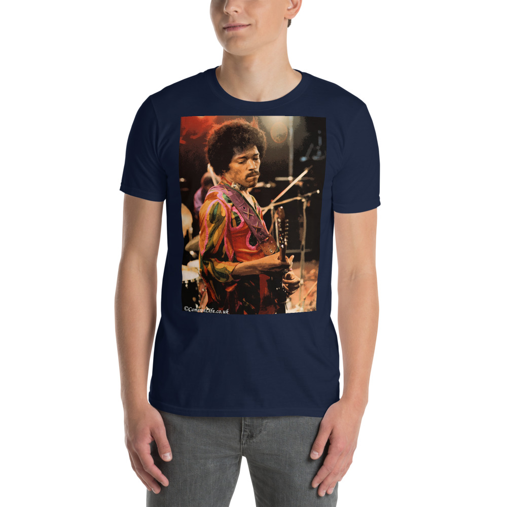 Jimi Hendrix - 1970 Isle of Wight Festival - T-Shirt - Unisex