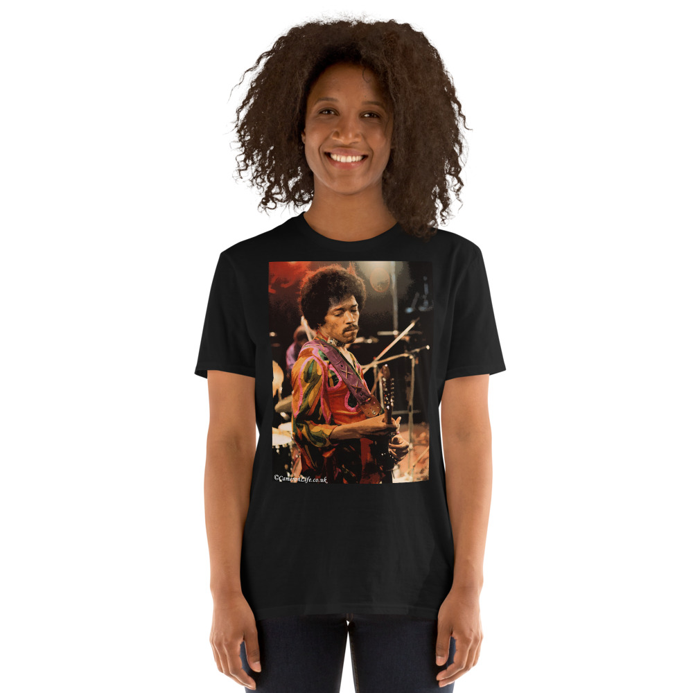 Jimi Hendrix - 1970 Isle of Wight Festival - T-Shirt - Unisex