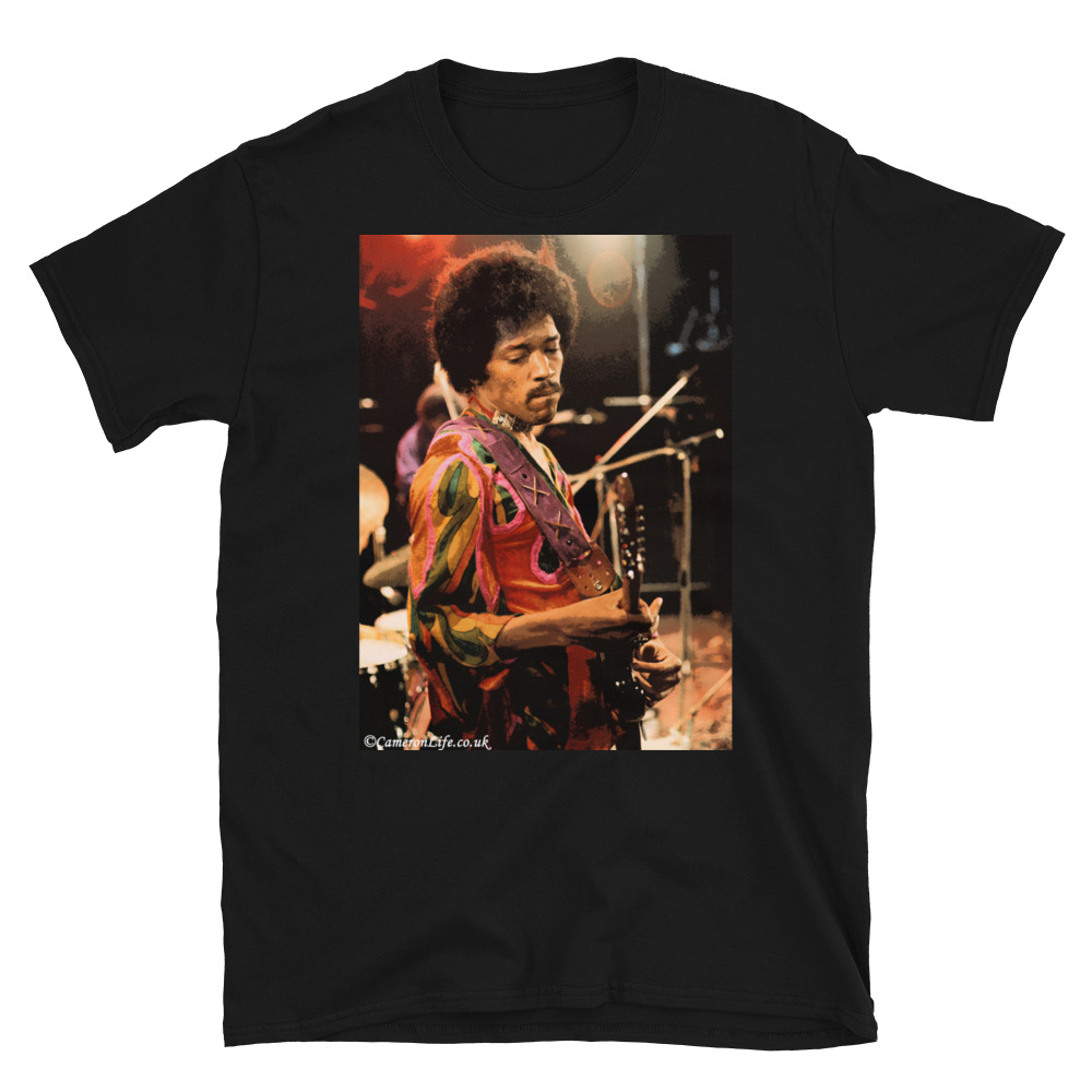 Jimi Hendrix - 1970 Isle of Wight Festival - T-Shirt - Unisex
