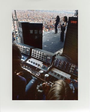 Free - Rodgers &amp; Kossoff - from sound desk - 1970 IOW Festival - Mounted Print - (20&quot;x16&quot;) [322467]