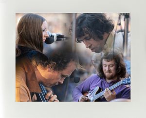 Pentangle - Jacqui, Danny, Bert &amp; John - 1970 IOW Festival - Mounted Print - (20&quot;x16&quot;) [322474]