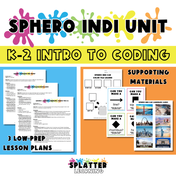 Exploring Early Coding with Sphero Indi Cars: Engaging Lessons for K-2 Students