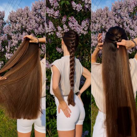 Braiding in the sunlight 🪄💓