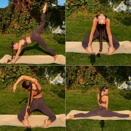 Outside workout 🧘🏽‍♀️🤸🏽