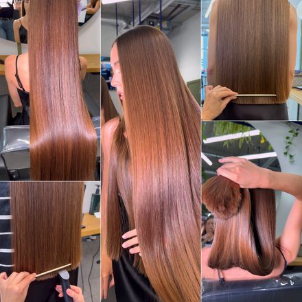 Long &amp; fresh ✨ ✂️ 