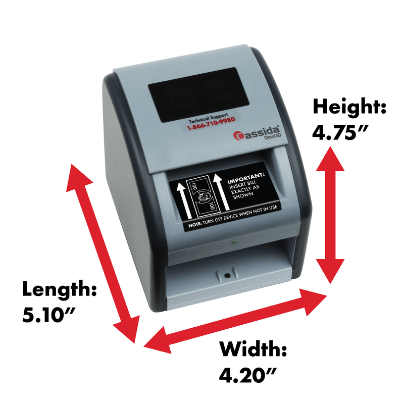 Cassida Counterfeit Bill Detectors