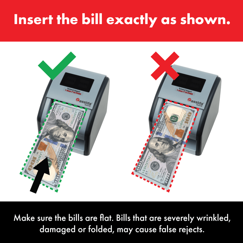 Cassida Counterfeit Bill Detectors